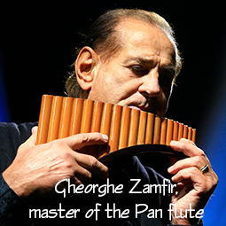 Master of the Pan flute Gheorghe Zamfir