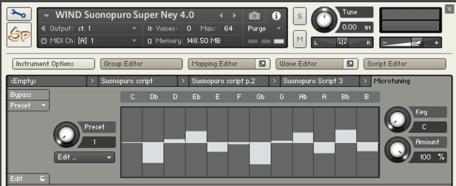 Microtuning script